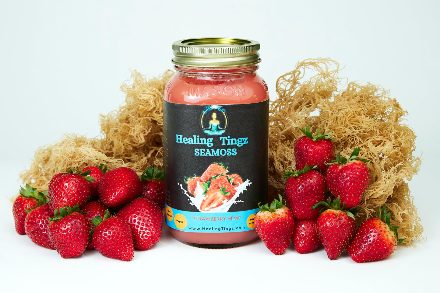 Strawberry Hemp Seamoss